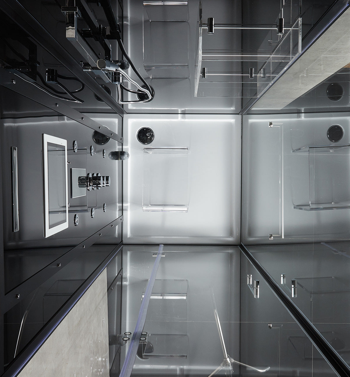 Maya Bath | Anzio Steam Shower With TV