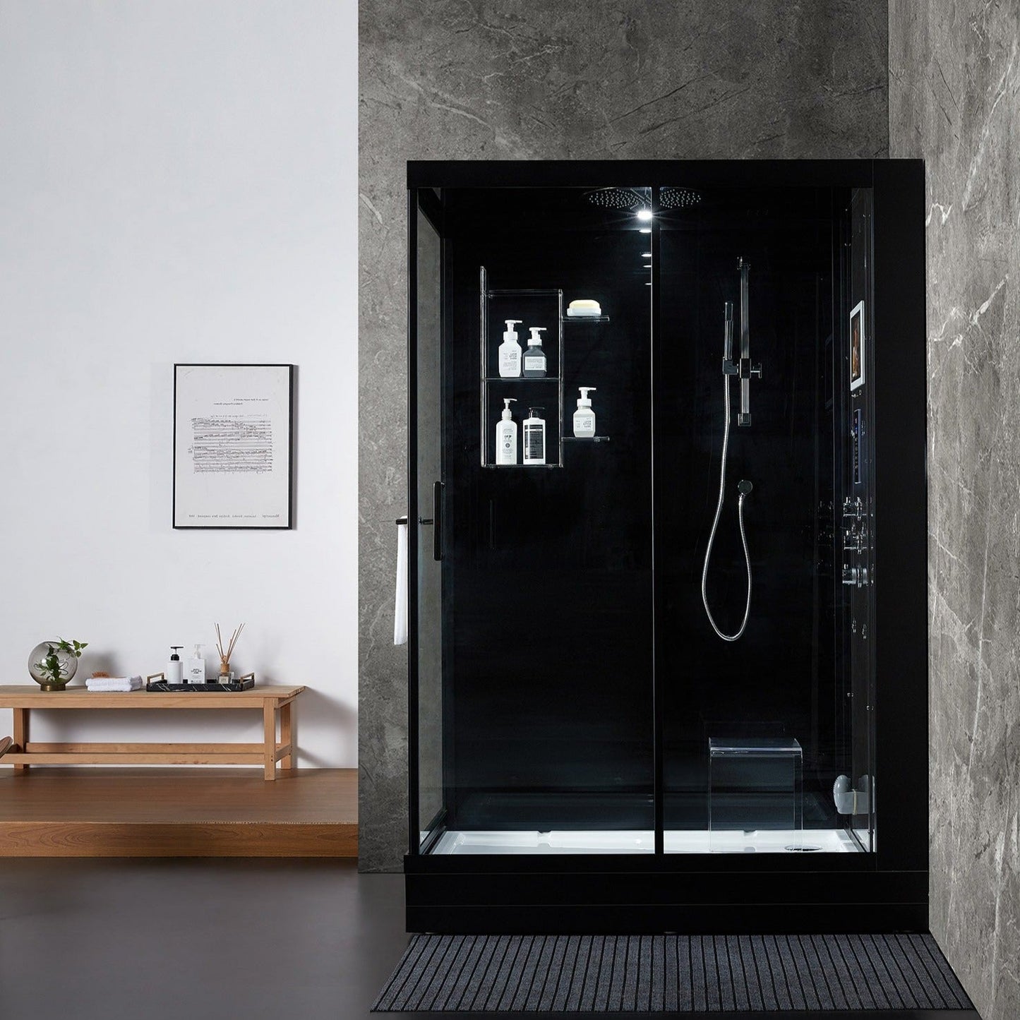 Maya Bath | Anzio Steam Shower With TV
