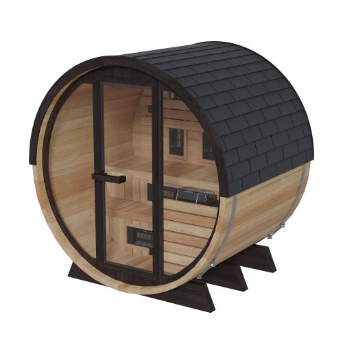 Finnmark Thermo-Aspen Combination Barrel Sauna FD-7