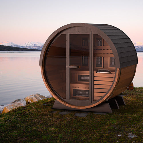 Finnmark Cedar Combination Barrel Sauna FD-6