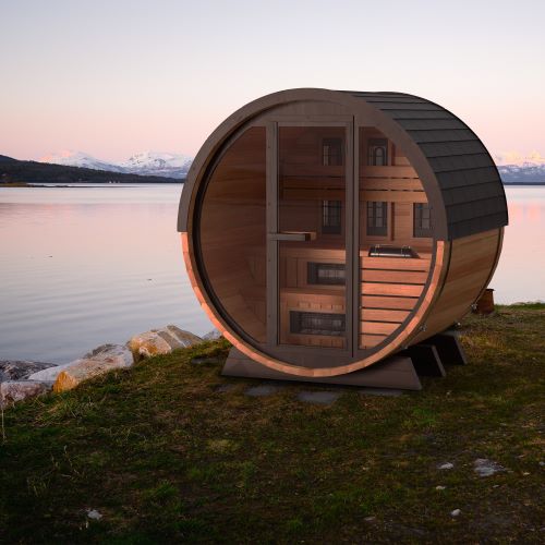 Finnmark Thermo-Aspen Combination Barrel Sauna FD-7