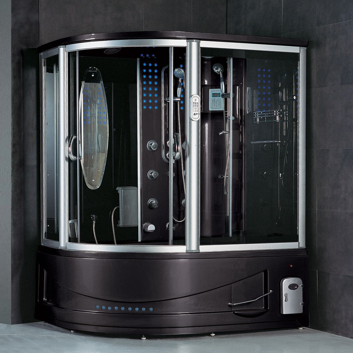 Maya Bath | Siena Steam Shower Tub Combo with TV