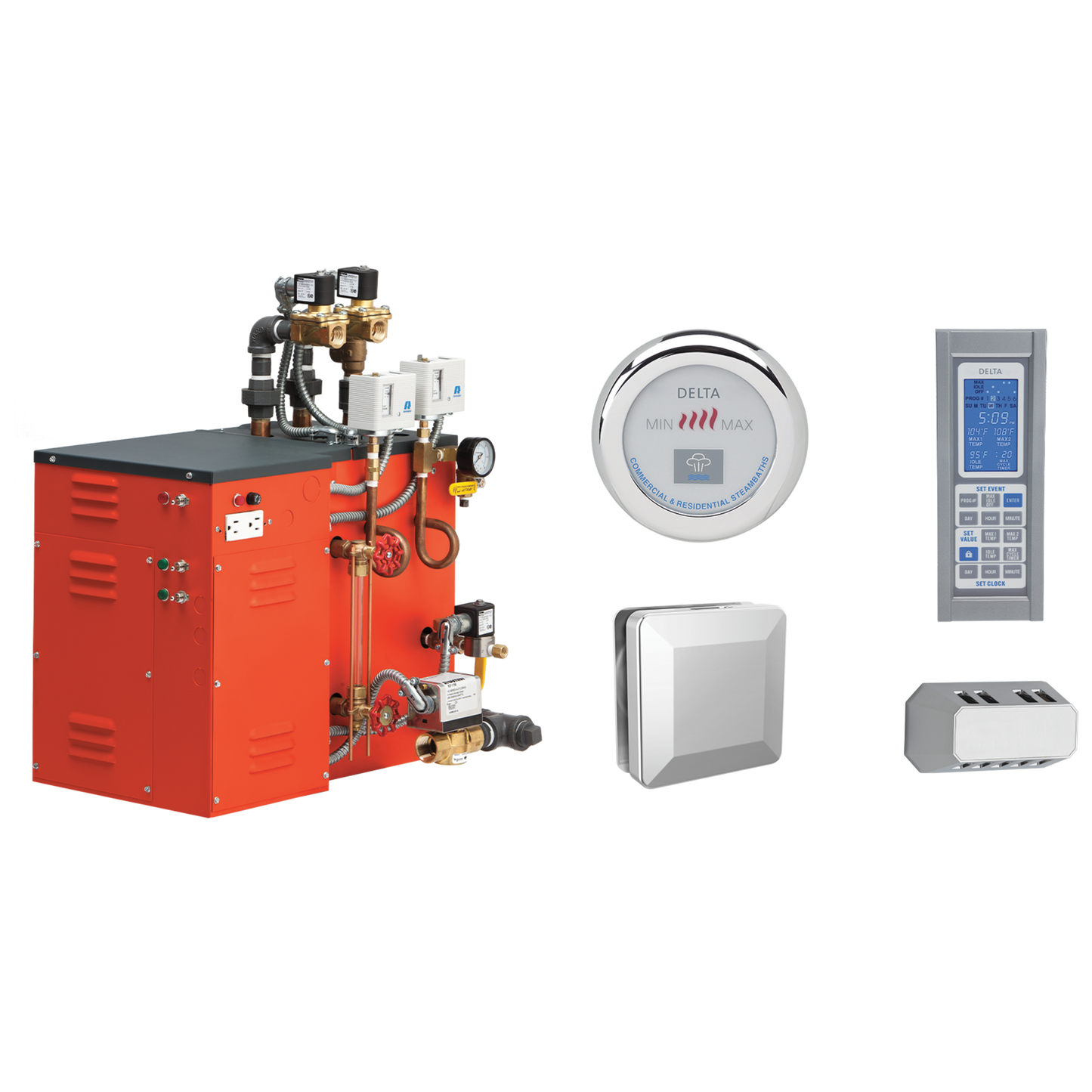 DELTA® Commercial Steam Boiler Package | Commercial Steam Generator with Control & Steamhead