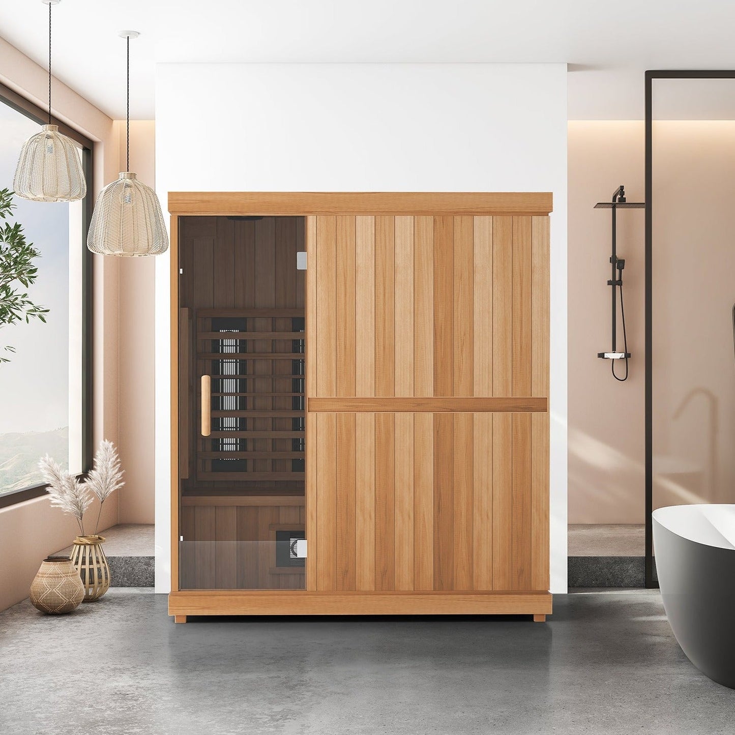 Finnmark FD-3 Full Spectrum Infrared Sauna 4-Person