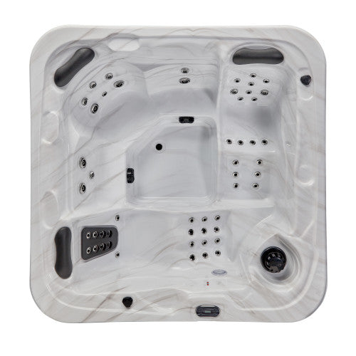 LUXURY SPAS | STUDIO SERIES ESTES 5 PERSON CLOUD GRAY WS-594-CG