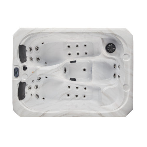 LUXURY SPAS | STUDIO SERIES LARGO 3 PERSON CLOUD GRAY WS-696-CG