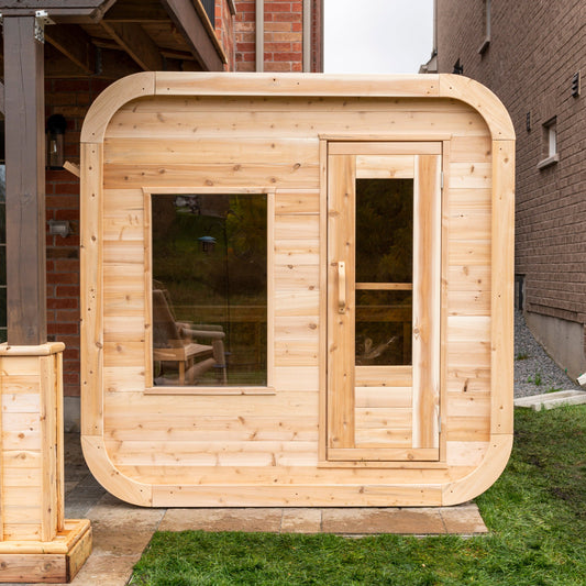 Dundalk Leisurecraft Canadian Timber 4 Person LUNA Sauna CTC22LU