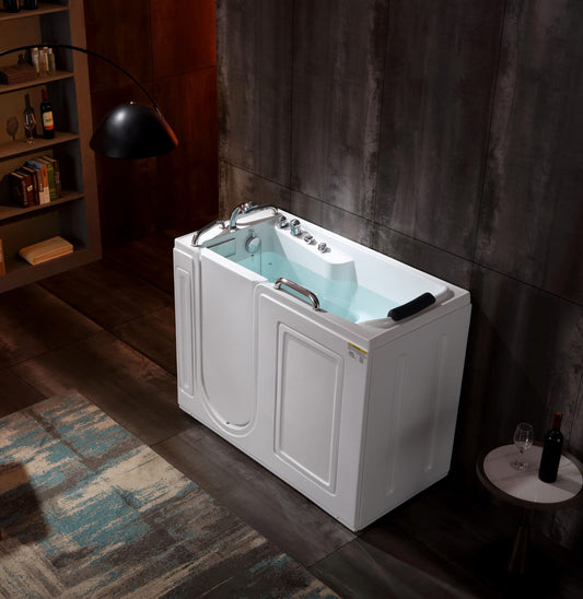 Empava | 53WIT02 53 in. Walk-in Whirlpool Bathtub