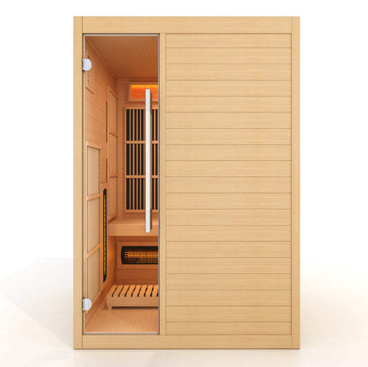 Golden Designs 2025 Soria 3 Per Hybrid Sauna (Indoor). Full Spectrum and Harvia Traditional Stove GDI-8330-01