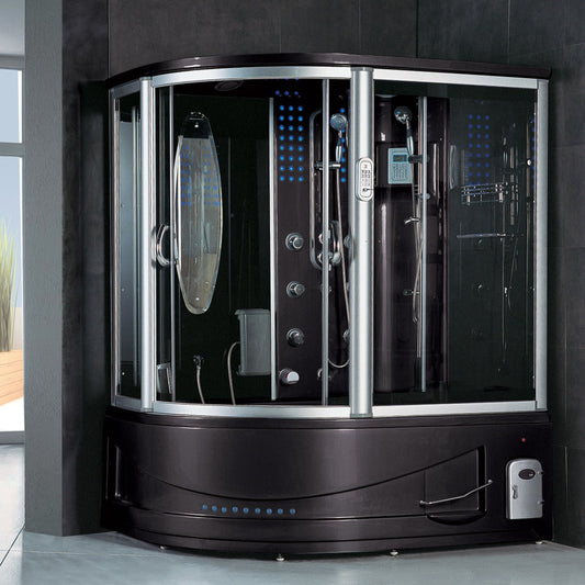 Maya Bath | Siena Steam Shower Tub Combo with TV