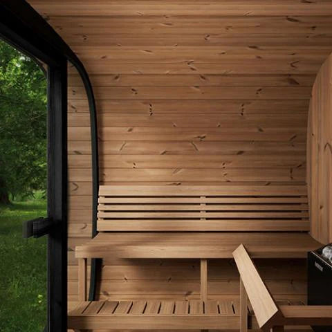 SaunaLife Luxury 6 Person Sauna "Cube" Series | NEW 2024 Model CL7G