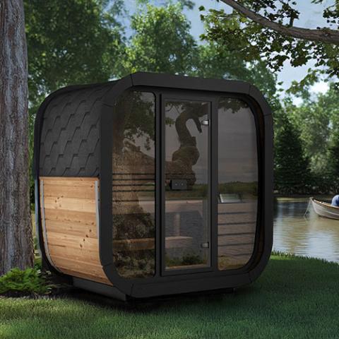 SaunaLife 3 Person Luxury "Cube" Series | NEW 2024 Model CL4G
