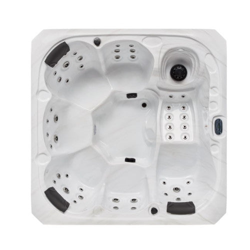 LUXURY SPAS | ELITE SERIES SAVANNAH 6 PERSON CLOUD GRAY WS-692